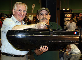 Mike and Derek Ritchie at the Carpin' On Carp Show